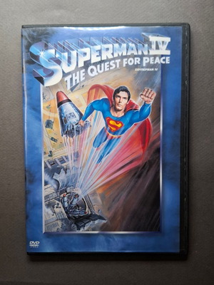 Superman IV The Quest for Peace DVD like new with subtitles