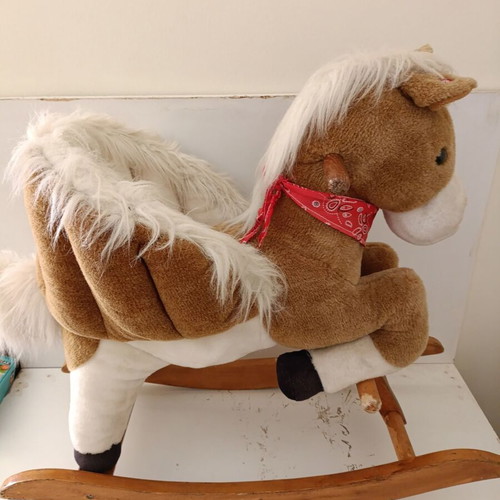 Children's rocking horse used