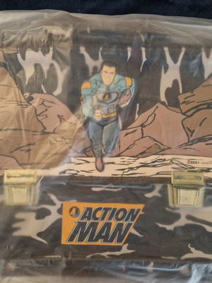 Action Man 90s vintage backpack like new