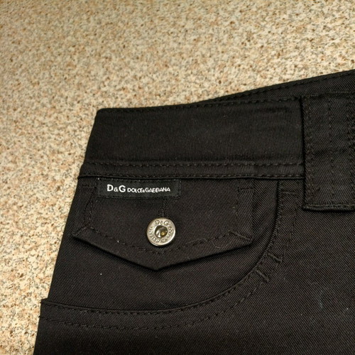 Dolce & Gabbana mini skirt black like new, size 28