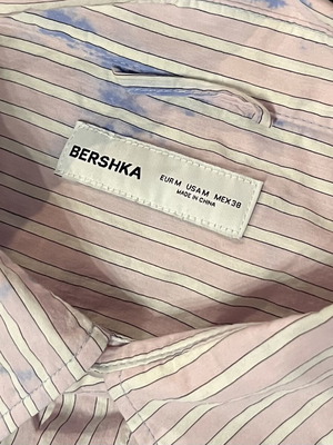 Bershka men's shirt size M, pink