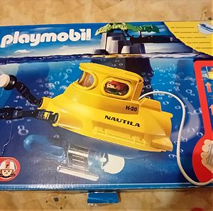 Playmobil υποβρύχιο ερευνητικο βαθυσκάφος