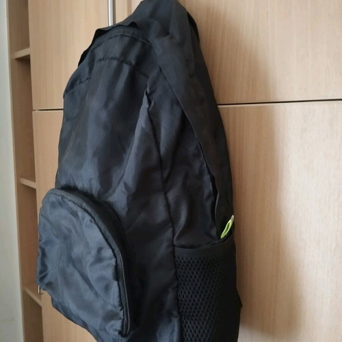 Small backpack like new, black, practical