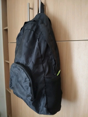 Small backpack like new, black, practical