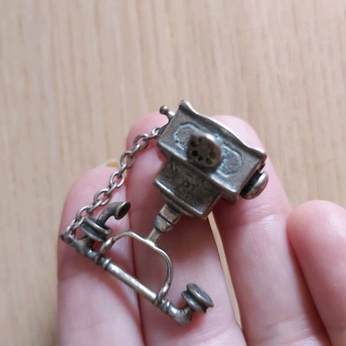 Decorative miniature telephone like new