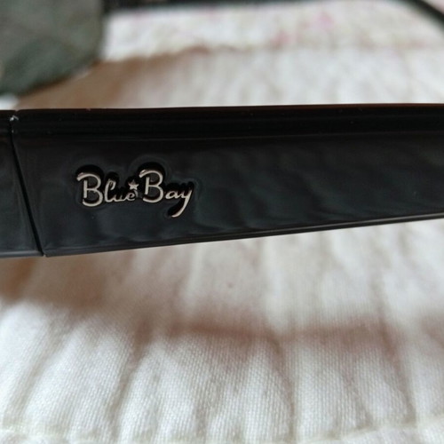 Blue Bay sunglasses like new, black with case