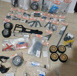 Ανταλλακτικά για βενζινοκίνητα σαν καινούργια, πακέτο όλα μαζί