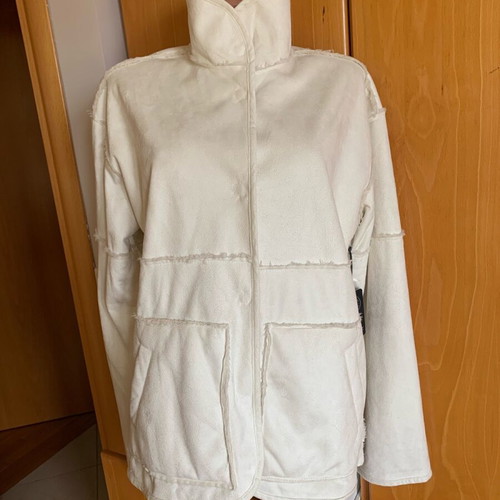 Mouton jacket coat new with soft fur lining