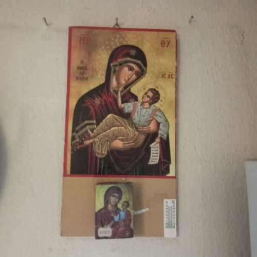 CLEARANCE. The Virgin Mary in wall picture and calendar