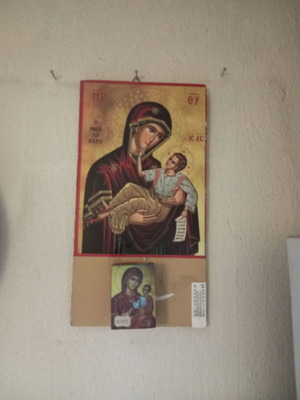 CLEARANCE. The Virgin Mary in wall picture and calendar