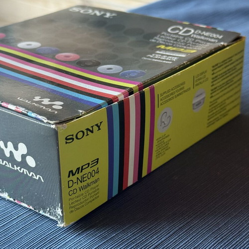 Sony D-NE004 CD Walkman new, portable MP3 player