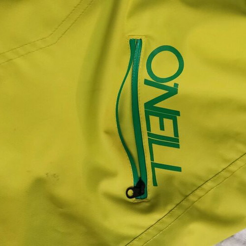 O'Neill Ski Pants Kids Like New, Yellow and Green