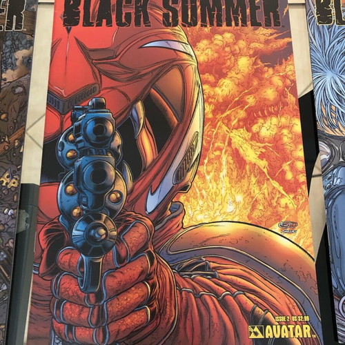 Black Summer set of 8 comics new, Warren Ellis, Juan Jose Ryp, Avatar Comics