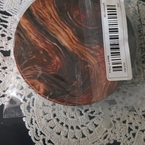 Wooden coasters new, set of 8 pieces made of MDF