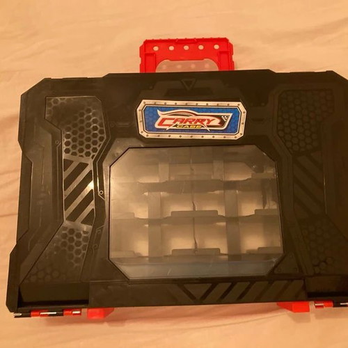 Car and road case used 34.5x23.5x8 with 8x3x3.5 compartment