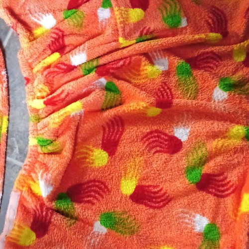 Bathrobe and hat used