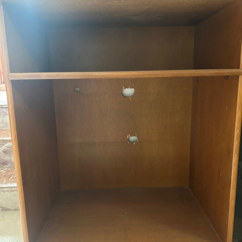 Buffet TV stand used, brown color, 100x41x83 cm