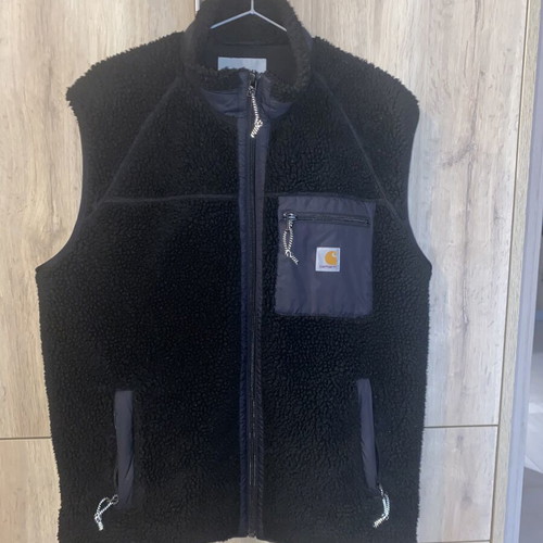 Carhartt Wip sleeveless jacket like new, black, size L