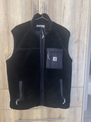 Carhartt Wip sleeveless jacket like new, black, size L