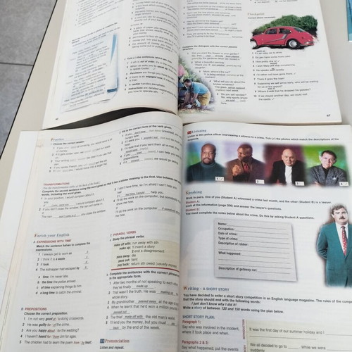 English for Adults Teacher's Editions set of 2 books like new