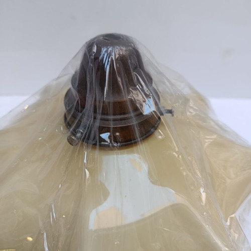 Art Deco Ceiling Light Glass Shades Pack of 3 like new