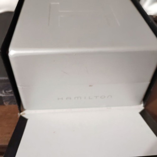 Hamilton Jazzmaster H326160 chronograph watch, silver