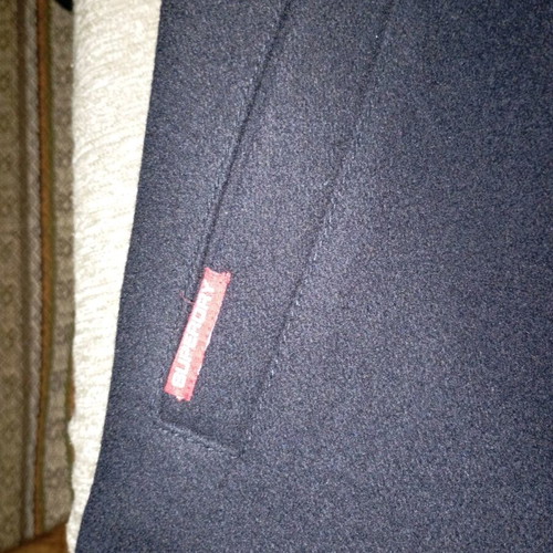 Superdry coat like new, size XL slim fit