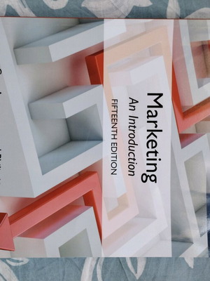 Marketing An Introduction 15th Edition book like new