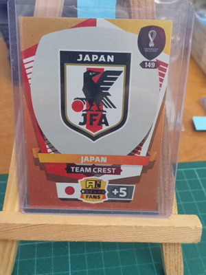 Panini Adrenalyn XL FIFA World Cup Qatar 2022 Team Crest Japan card like new