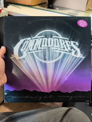 Commodores Midnight Magic vinyl record used