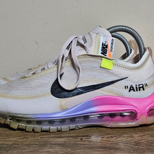 Nike Serena Williams x Off-White x Air Max 97 OG Queen sneakers like new, women's multicolor