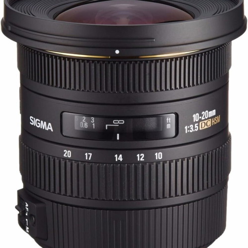 Sigma 10-20mm f/3.5 EX DC HSM Aspherical Super Wide Angle Lens Canon mount like new