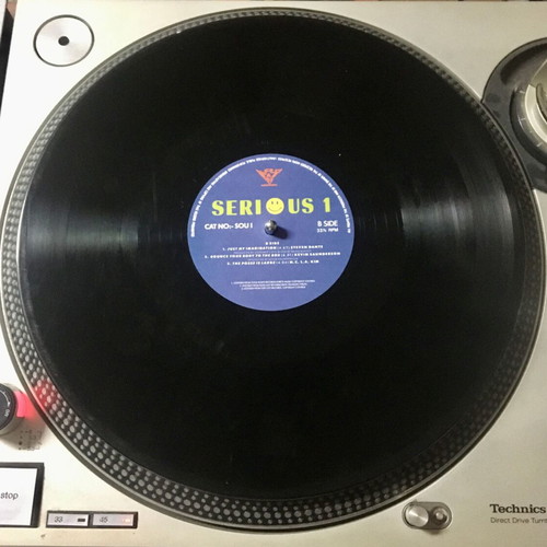 Serious 1 double vinyl LP used, electronic music compilation