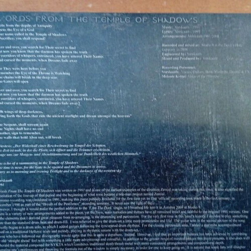 Zemial I Am The Dark 7'' vinyl, like new, Greek heavy black metal