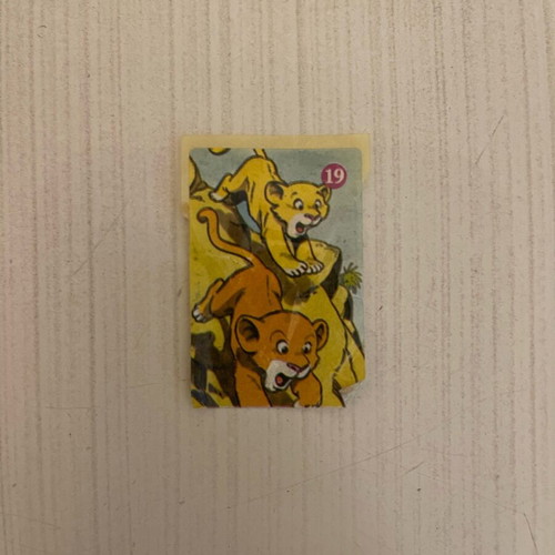 Vintage stickers used, pack of 3, 1990s