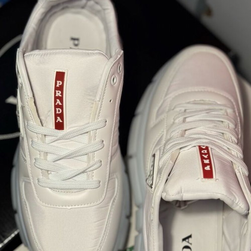 Prada shoes for men new, casual, white, size 40-44