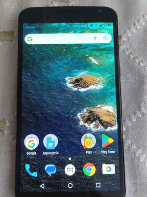 Google Nexus 6 Motorola smartphone σαν καινούργιο, 64GB, Android 7.1.1
