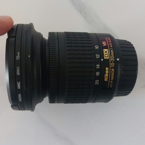 Nikon AF-P DX NIKKOR 10-20mm f/4.5-5.6G VR wide-angle lens