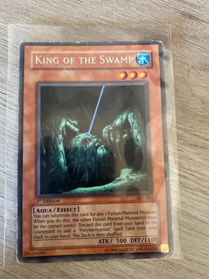 King of the Swamp AST-082 rare Yugioh card used