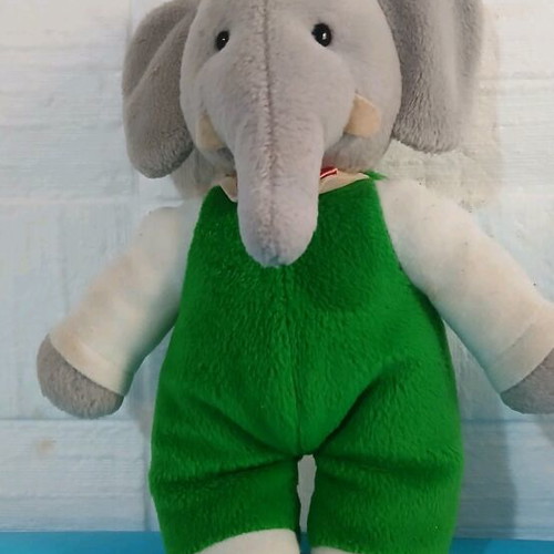 Babar plush 20cm like new