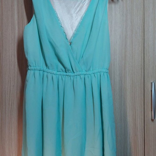 Toi&Moi dress turquoise, like new, sizes M/L