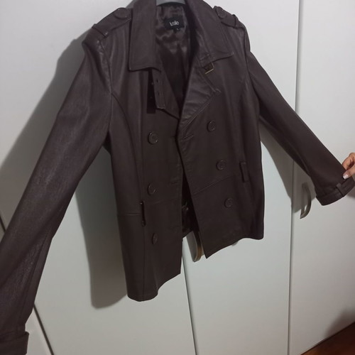 Lussile leather jacket size Medium new black