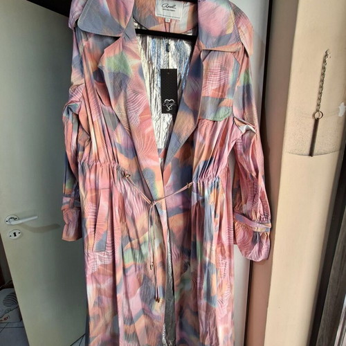 Axel Vintage Coat Size 44 New Multicolor