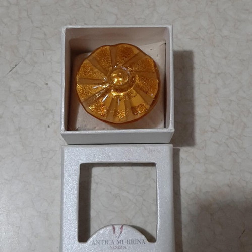 Antica Murrina Venezia ring brand new, rare piece, size 6 (52)