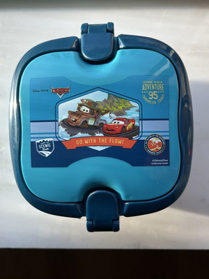 Disney Pixar Cars κουτί για μεσημεριάνο Adventure 95 Lightning McQueen και Mater σαν καινούργιο