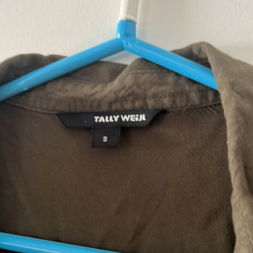 Tally Weijl khaki shirt size S like new