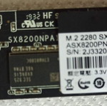 Adata XPG SX8200 Pro SSD 1TB M.2 NVMe PCI Express 3.0 σαν καινούργιο