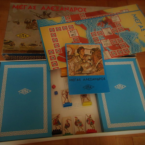 Board game Megas Alexandros new from EPA 70s