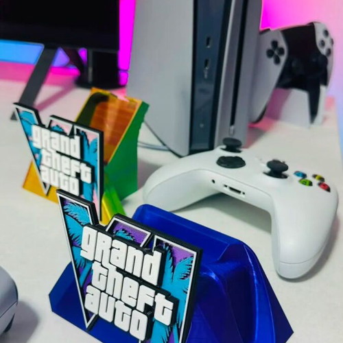 GTA VI 3D Printed Controller Stand for PS5 and Xbox