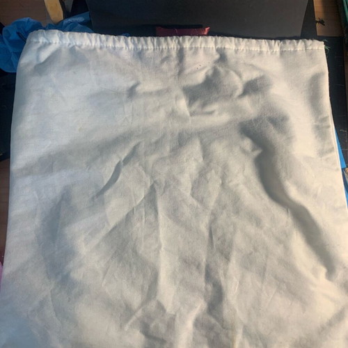 Longchamp Cotton Storage Bag for Bags like new, white